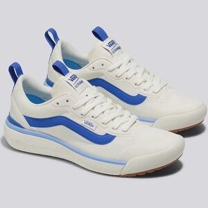 Vans Ultrarange Exo Cream and Blue Sneaker